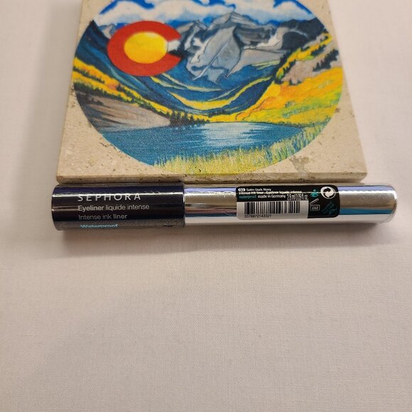 SEALED Sephora Intense Felt-Tip 12HR Liquid Waterproof Eyeliner - Picture 2 of 4